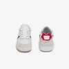 Męskie skórzane Sneakersy z paskiem T-Clip Męskie skórzane Sneakersy z paskiem T-Clip