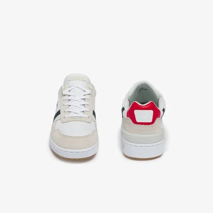 Męskie skórzane Sneakersy z paskiem T-Clip Męskie skórzane Sneakersy z paskiem T-Clip