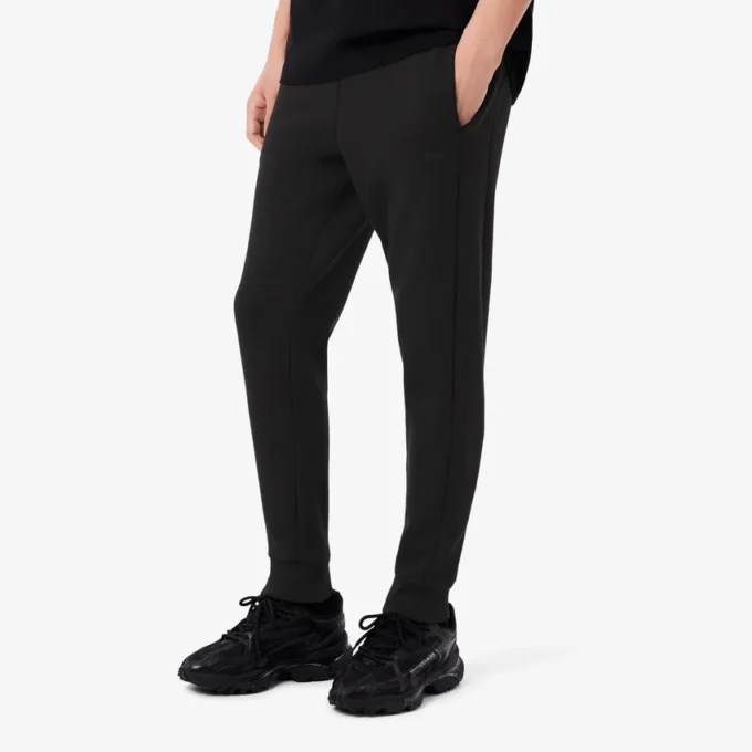 Męskie spodnie dresowe z dżerseju o kroju slim fit Męskie spodnie dresowe z dżerseju o kroju slim fit
