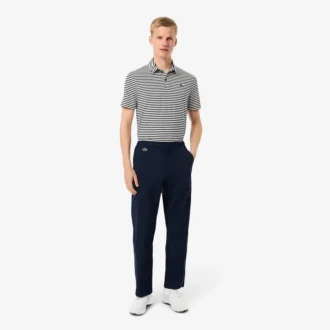 Męskie spodnie golfowe z elastycznego materiału hydrofobowego