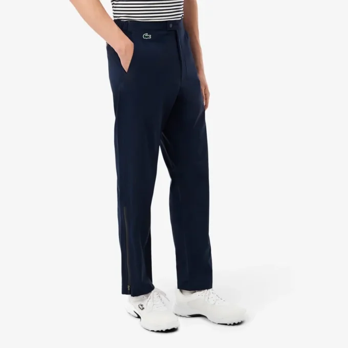 Męskie spodnie golfowe z elastycznego materiału hydrofobowego Męskie spodnie golfowe z elastycznego materiału hydrofobowego