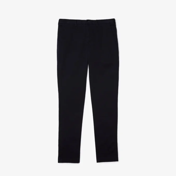 Męskie spodnie slim fit z elastycznej bawełny Męskie spodnie slim fit z elastycznej bawełny