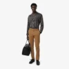 Męskie spodnie slim fit z elastycznej bawełny Męskie spodnie slim fit z elastycznej bawełny