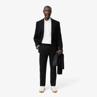 Męskie spodnie slim fit z elastycznej bawełny Męskie spodnie slim fit z elastycznej bawełny