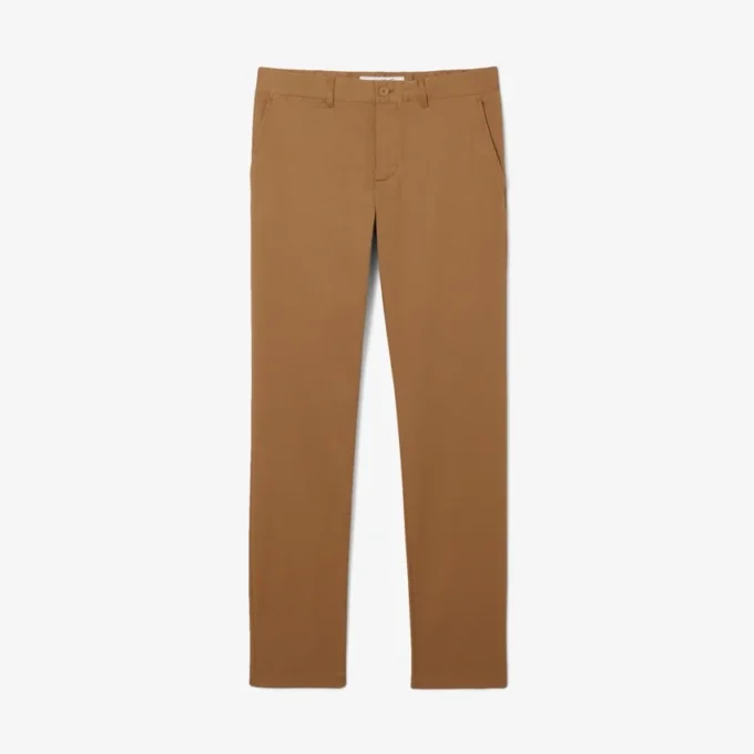 Męskie spodnie slim fit z elastycznej bawełny Męskie spodnie slim fit z elastycznej bawełny