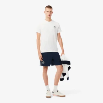 Męskie szorty tenisowe Ultra Dry Badge Accent Tennis Heritage