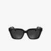 Okulary prostokątne z monogramem Okulary prostokątne z monogramem