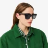 Okulary prostokątne z monogramem Okulary prostokątne z monogramem