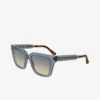 Okulary prostokątne z monogramem Okulary prostokątne z monogramem