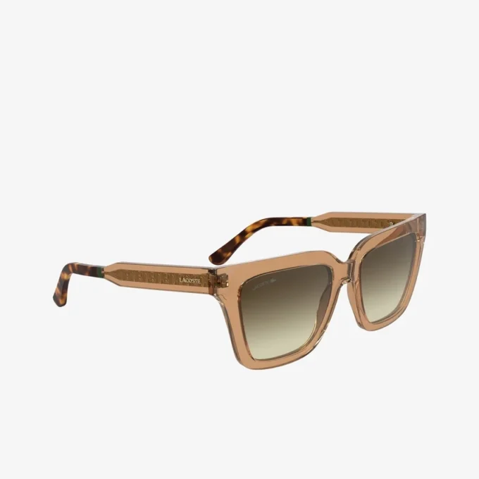 Okulary prostokątne z monogramem Okulary prostokątne z monogramem