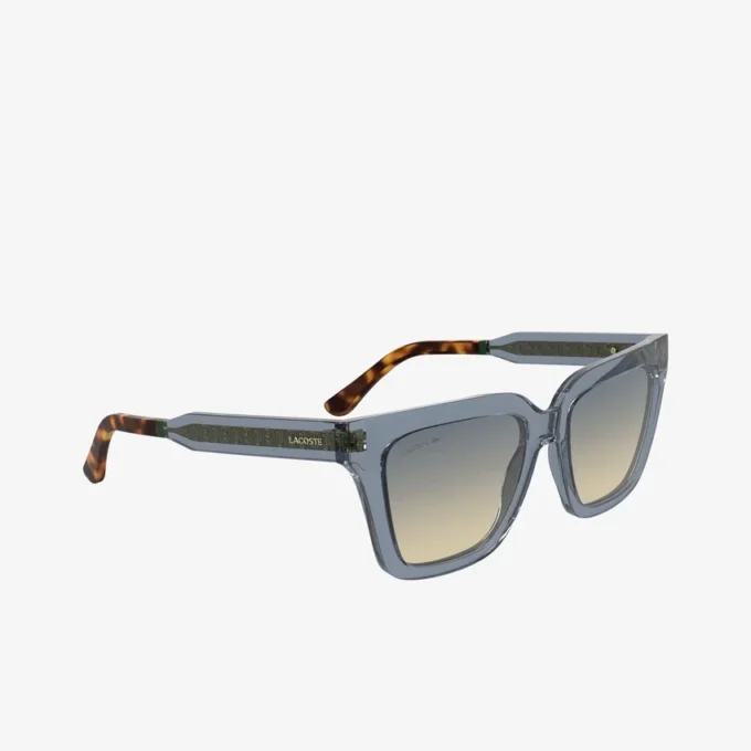 Okulary prostokątne z monogramem Okulary prostokątne z monogramem