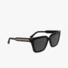 Okulary prostokątne z monogramem Okulary prostokątne z monogramem