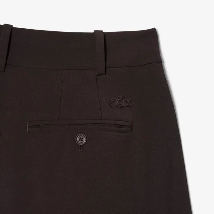 Oversize’owe bermudy z plisami z mieszanki wełny The Blend Oversize’owe bermudy z plisami z mieszanki wełny The Blend