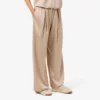 Oversize’owe spodnie z elastycznego satynu Oversize’owe spodnie z elastycznego satynu