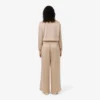 Oversize’owe spodnie z elastycznego satynu Oversize’owe spodnie z elastycznego satynu