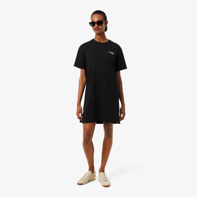 Oversizowa bawełniana sukienka typu T-shirt Oversizowa bawełniana sukienka typu T-shirt