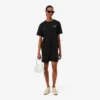 Oversizowa bawełniana sukienka typu T-shirt Oversizowa bawełniana sukienka typu T-shirt