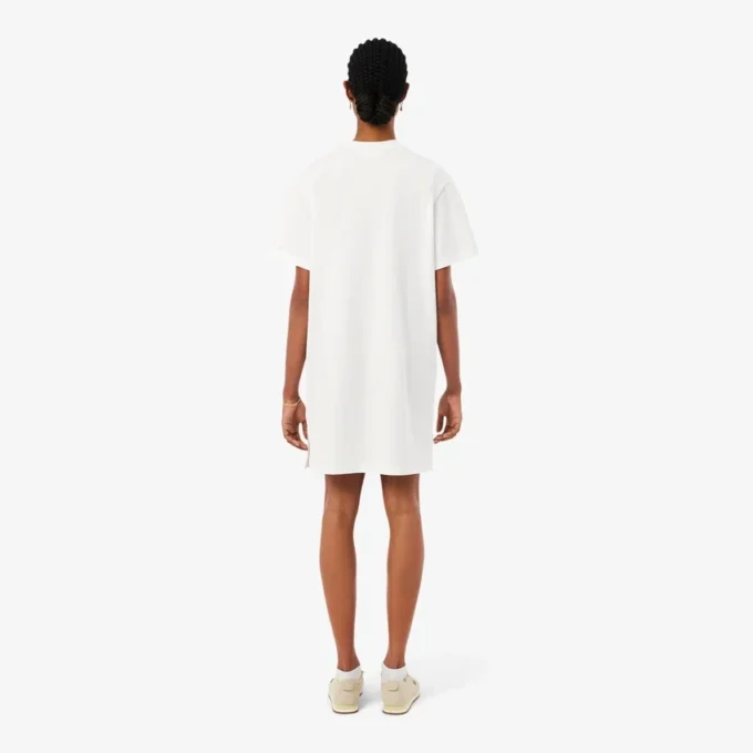 Oversizowa bawełniana sukienka typu T-shirt Oversizowa bawełniana sukienka typu T-shirt