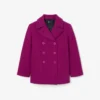 Płaszcz typu peacoat z wełny slubowej z kolekcji Runway