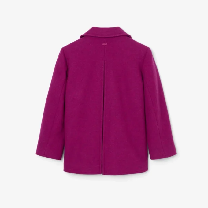 Płaszcz typu peacoat z wełny slubowej z kolekcji Runway