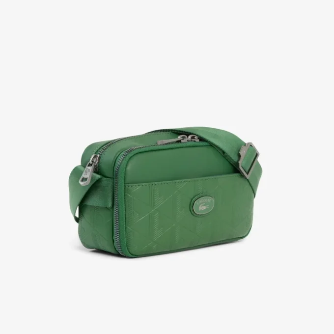 Pionowa skórzana torba z monogramem Pionowa skórzana torba z monogramem