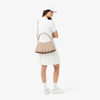 Średniej wielkości skórzana torba Lenglen z kolekcji Runway