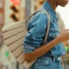 Średniej wielkości skórzana torba Lenglen z kolekcji Runway Średniej wielkości skórzana torba Lenglen z kolekcji Runway