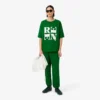 Satynowy T-shirt z nadrukiem z kolekcji Runway Satynowy T-shirt z nadrukiem z kolekcji Runway