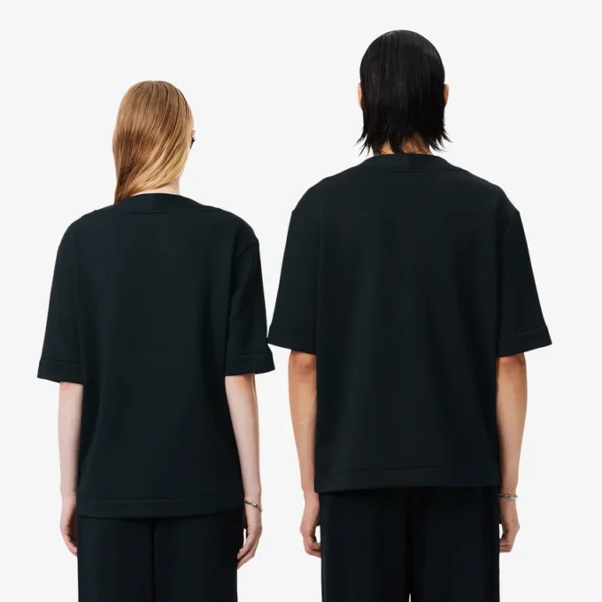 Satynowy T-shirt z nadrukiem z kolekcji Runway Satynowy T-shirt z nadrukiem z kolekcji Runway