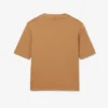 Satynowy T-shirt z nadrukiem z kolekcji Runway Satynowy T-shirt z nadrukiem z kolekcji Runway