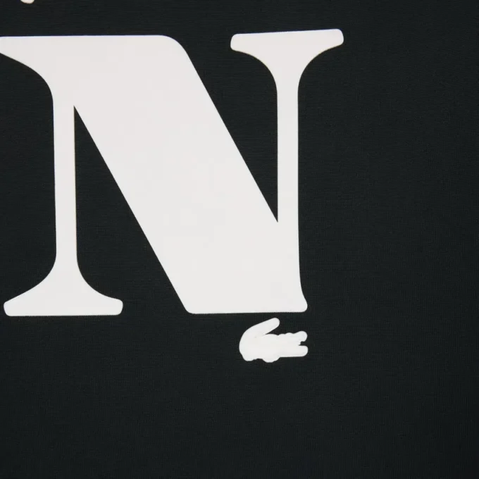 Satynowy T-shirt z nadrukiem z kolekcji Runway Satynowy T-shirt z nadrukiem z kolekcji Runway