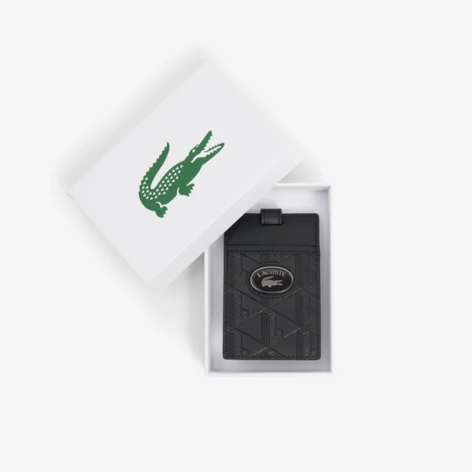 Skórzana zawieszka z monogramem Skórzana zawieszka z monogramem