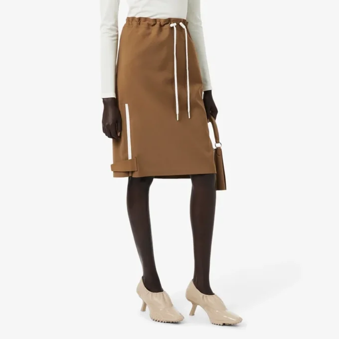 Spódnica cargo z mieszanki wełny The Blend z kolekcji Runway Spódnica cargo z mieszanki wełny The Blend z kolekcji Runway