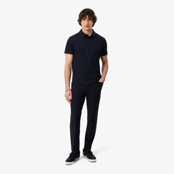 Spodnie chino slim fit z elastycznego materiału Spodnie chino slim fit z elastycznego materiału
