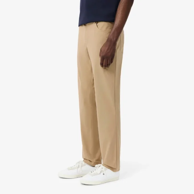 Spodnie chino slim fit z elastycznego materiału Spodnie chino slim fit z elastycznego materiału