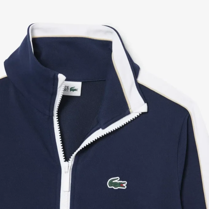 Sportowa bluza z zamkiem błyskawicznym z dzianiny interlock piqué Sportowa bluza z zamkiem błyskawicznym z dzianiny interlock piqué