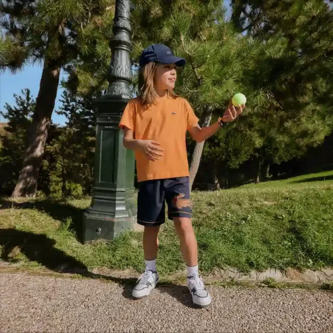 Sportowe szorty w paski