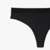 Stringi z mikrofibry z logo w pasie Stringi z mikrofibry z logo w pasie