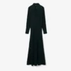 Sukienka maxi z jedwabnym kołnierzem polo z kolekcji Runway Sukienka maxi z jedwabnym kołnierzem polo z kolekcji Runway