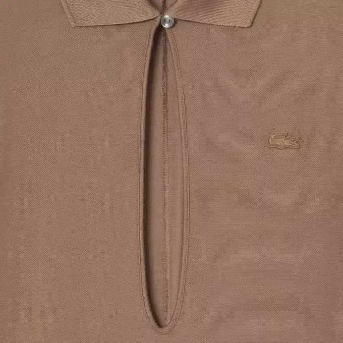 Sukienka maxi z jedwabnym kołnierzem polo z kolekcji Runway