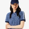 Sukienka polo damska o kroju slim fit z monogramem Sukienka polo damska o kroju slim fit z monogramem
