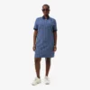Sukienka polo damska o kroju slim fit z monogramem Sukienka polo damska o kroju slim fit z monogramem