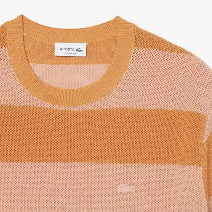 Sweter bawełniany z krótkim rękawem Sweter bawełniany z krótkim rękawem