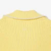 Sweter z bawełny z zamkiem i naszywką Sweter z bawełny z zamkiem i naszywką