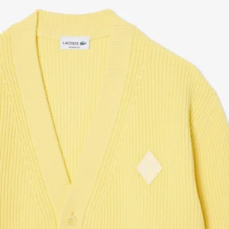 Sweter z dzianiny bawełnianej o luźnym kroju Sweter z dzianiny bawełnianej o luźnym kroju