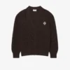 Sweter z dzianiny bawełnianej o luźnym kroju Sweter z dzianiny bawełnianej o luźnym kroju