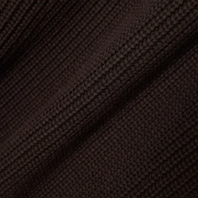 Sweter z dzianiny bawełnianej o luźnym kroju Sweter z dzianiny bawełnianej o luźnym kroju