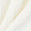 Sweter z dzianiny warkoczowej z krótkim rękawem Sweter z dzianiny warkoczowej z krótkim rękawem