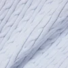 Sweter z dzianiny warkoczowej z krótkim rękawem Sweter z dzianiny warkoczowej z krótkim rękawem