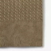 Sweter z kołnierzem koszulki Polo i splotem typu cable knit z kolekcji Runway